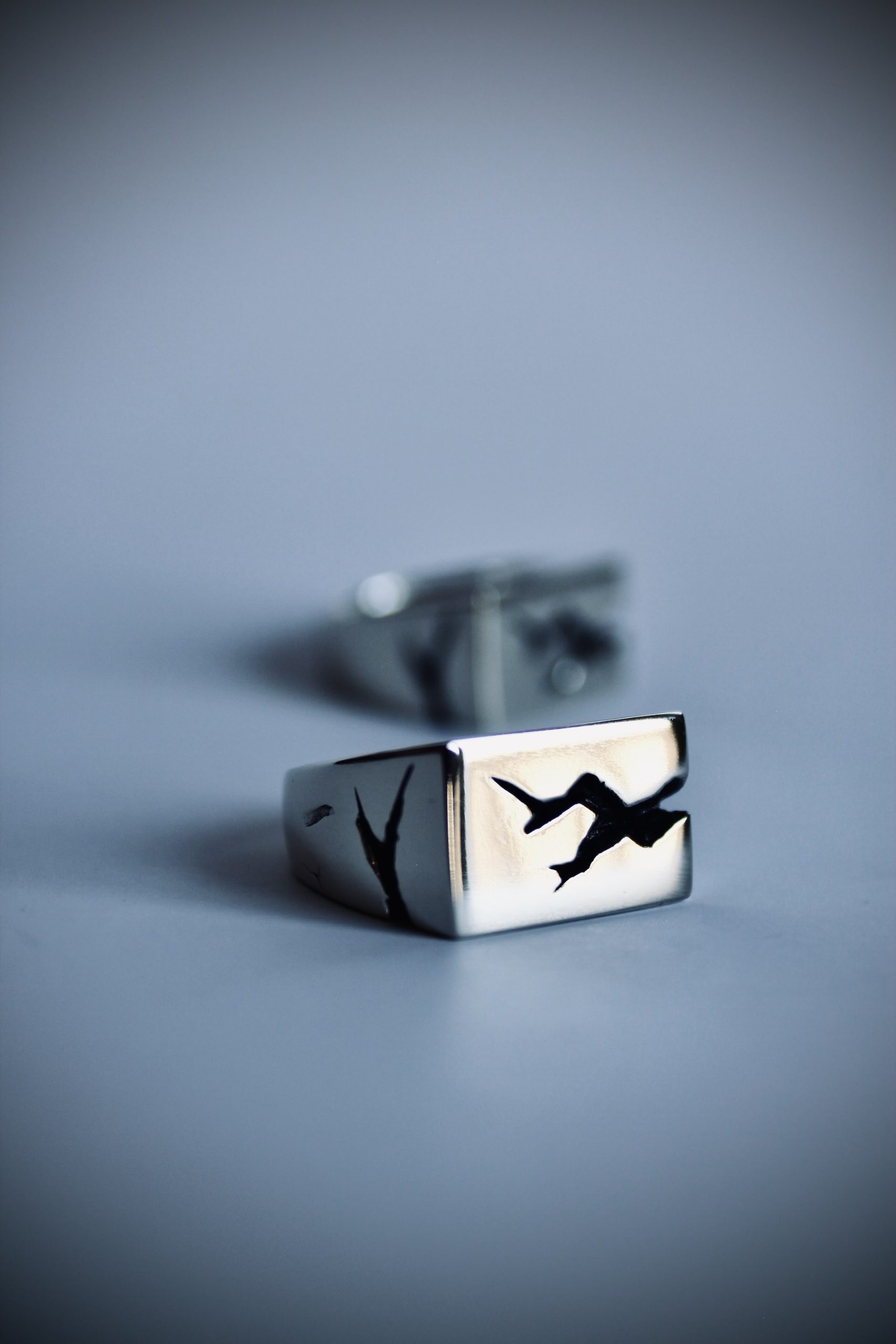The "CRACK" Ring - Sterling Silver - Image 2