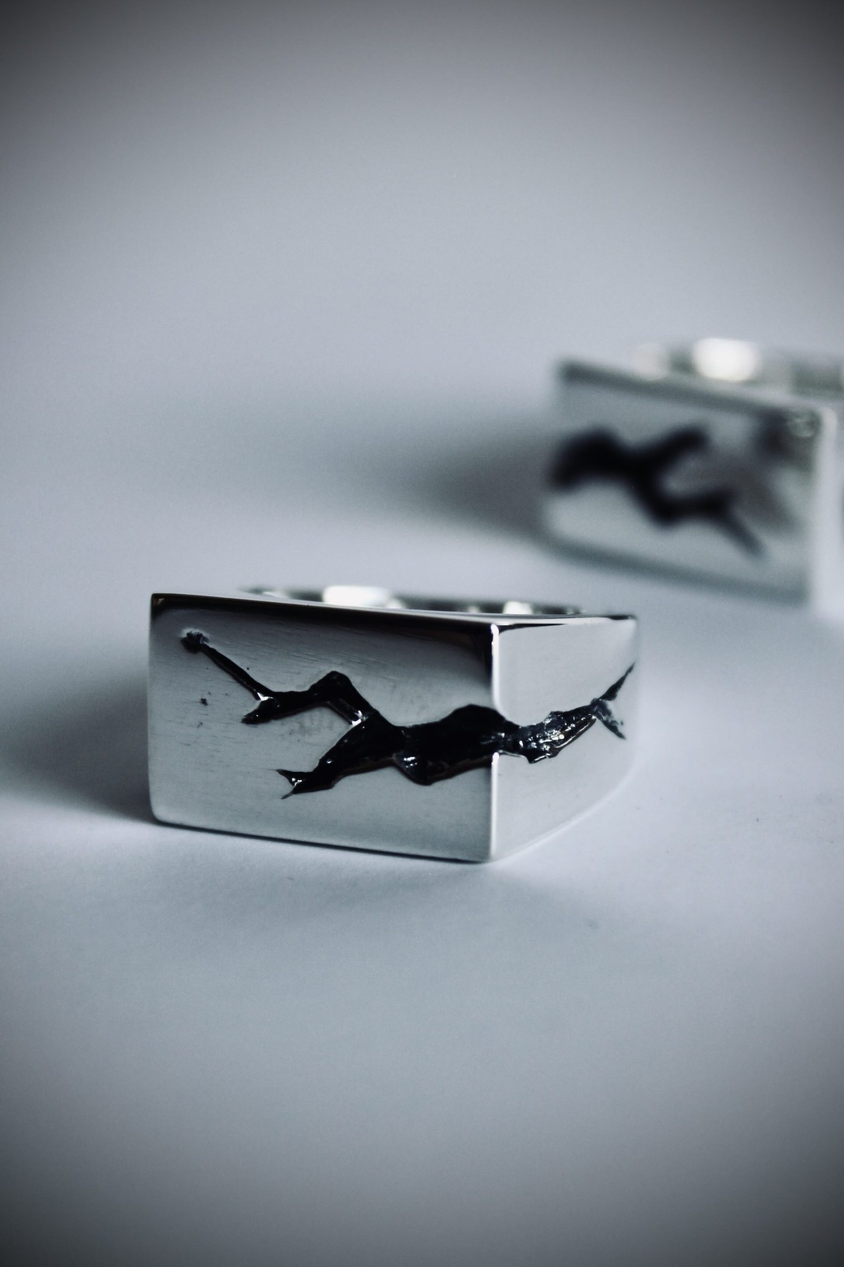 The "CRACK" Ring - Sterling Silver - Image 3