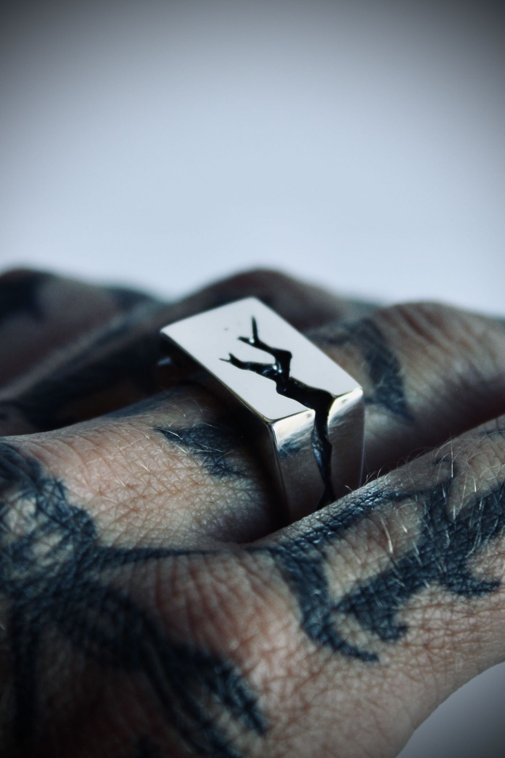The "CRACK" Ring - Sterling Silver - Image 5