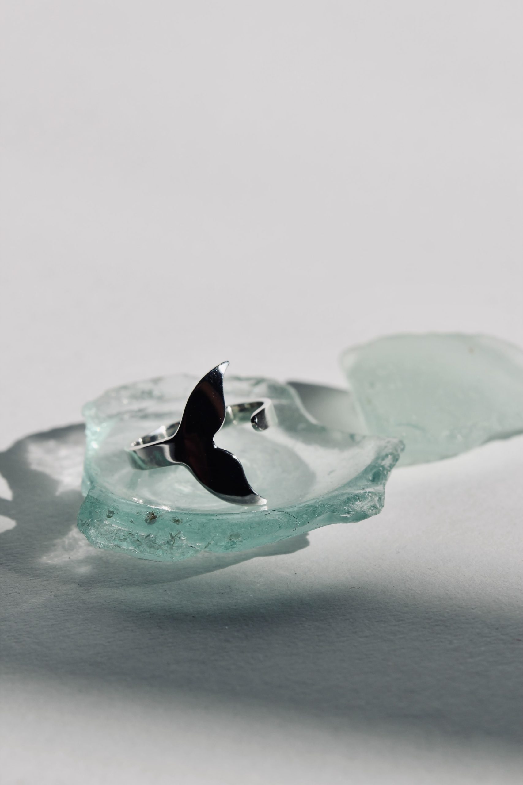 Whale Tail Ring - Sterling Silver - Image 5