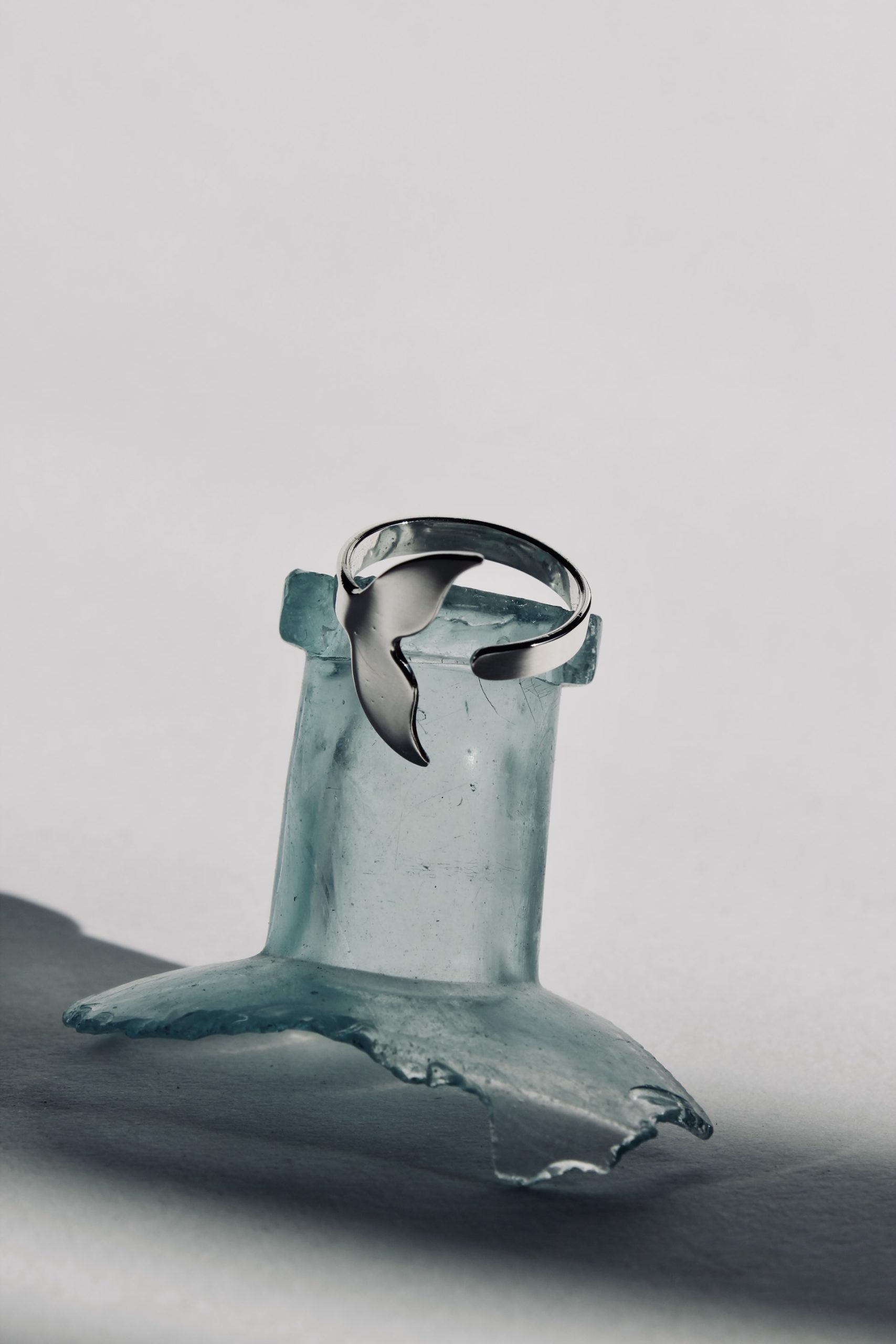 Whale Tail Ring - Sterling Silver - Image 3