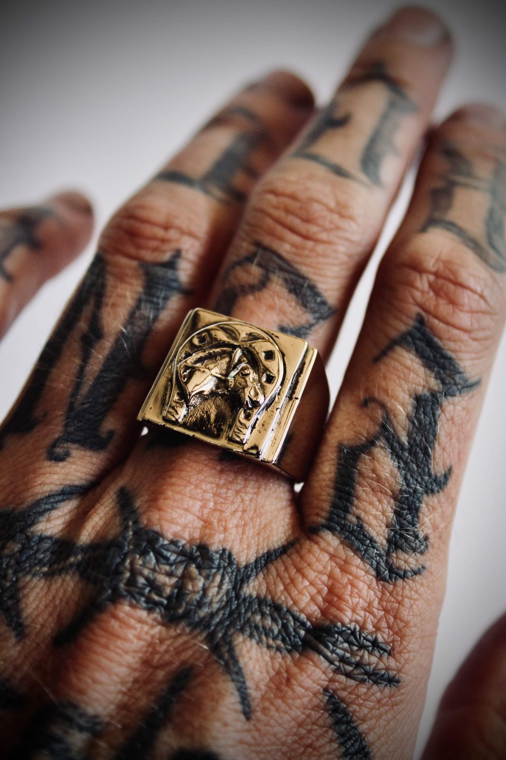 The "Year of the HORSE" Ring - Brass - Image 3