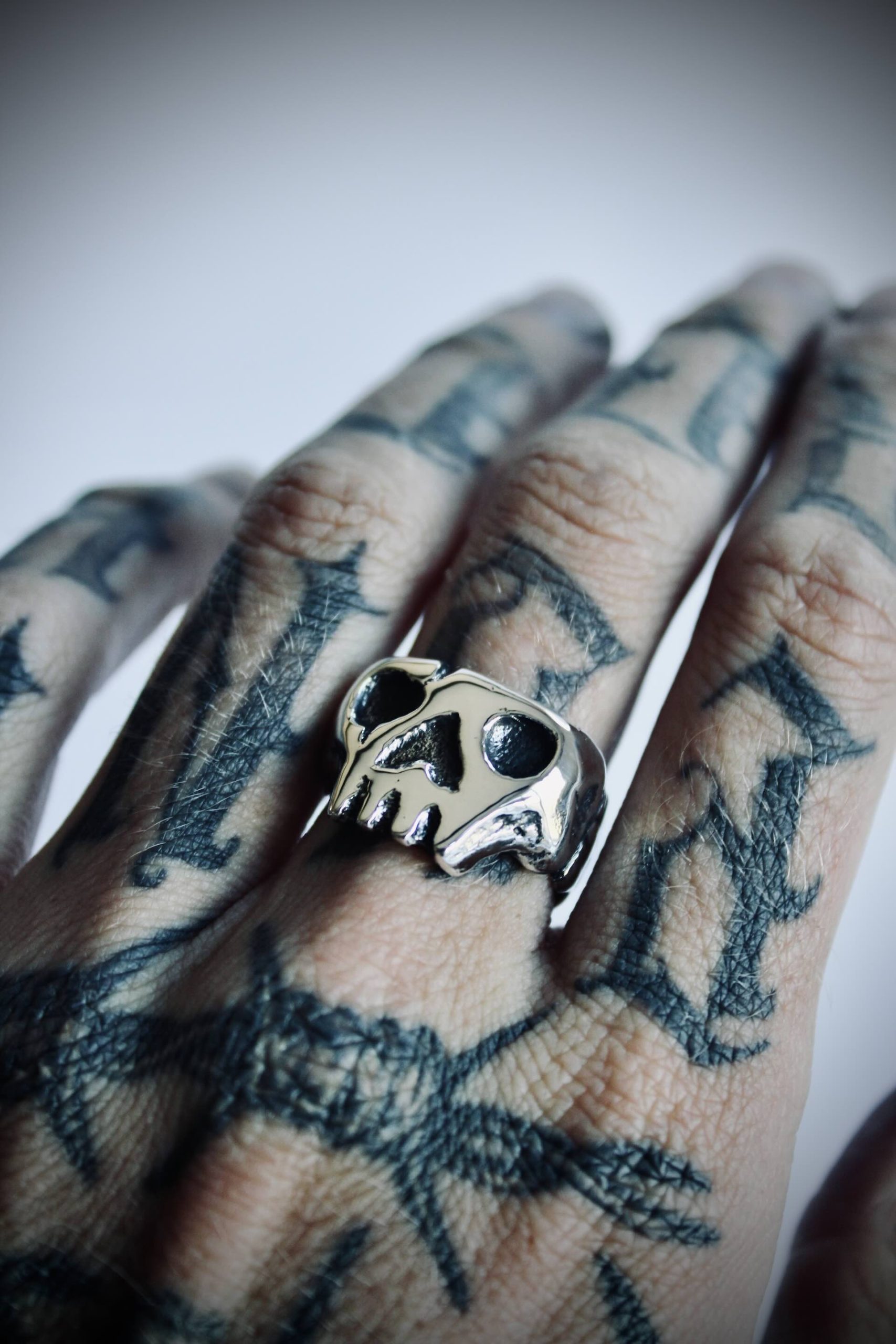 The "Skull" Ring - Sterling Silver - Image 8